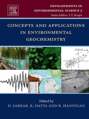 cover image of Concepts and Applications in Environmental Geochemistry